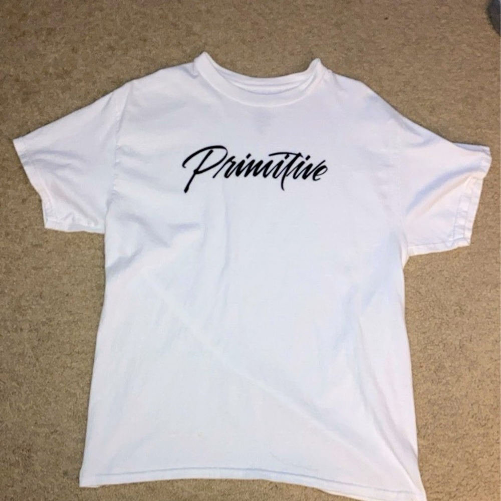 Primitive Nuevo Script Core Tee - White